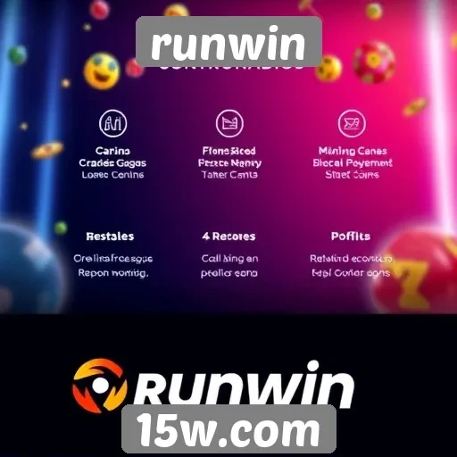 Visão geral das funcionalidades do site runwin